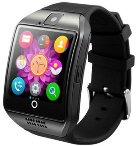 Smartwatch cu telefon iUni Apro U16, 1.5 inch, Camera, BT, Negru